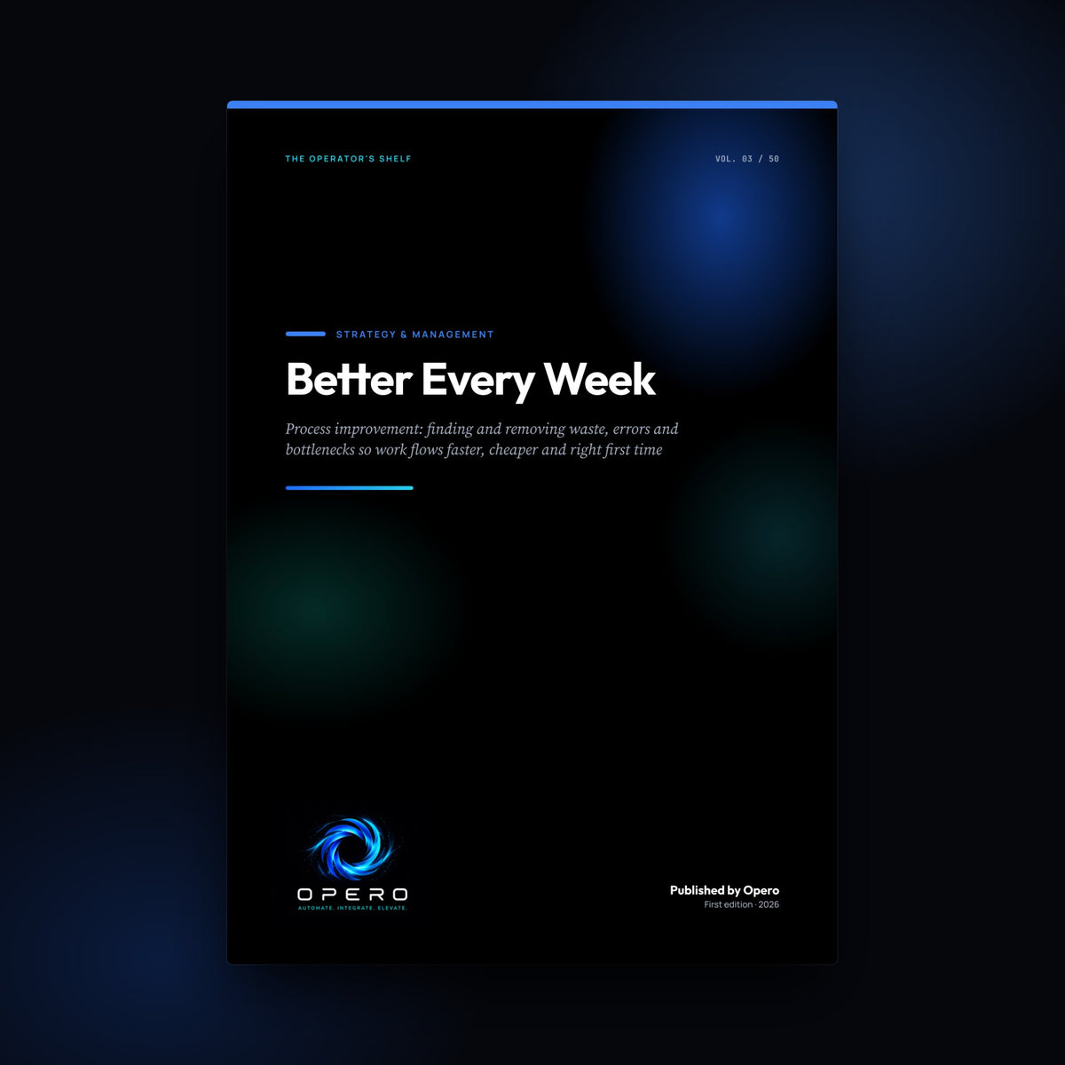 Better Every Week by Opero