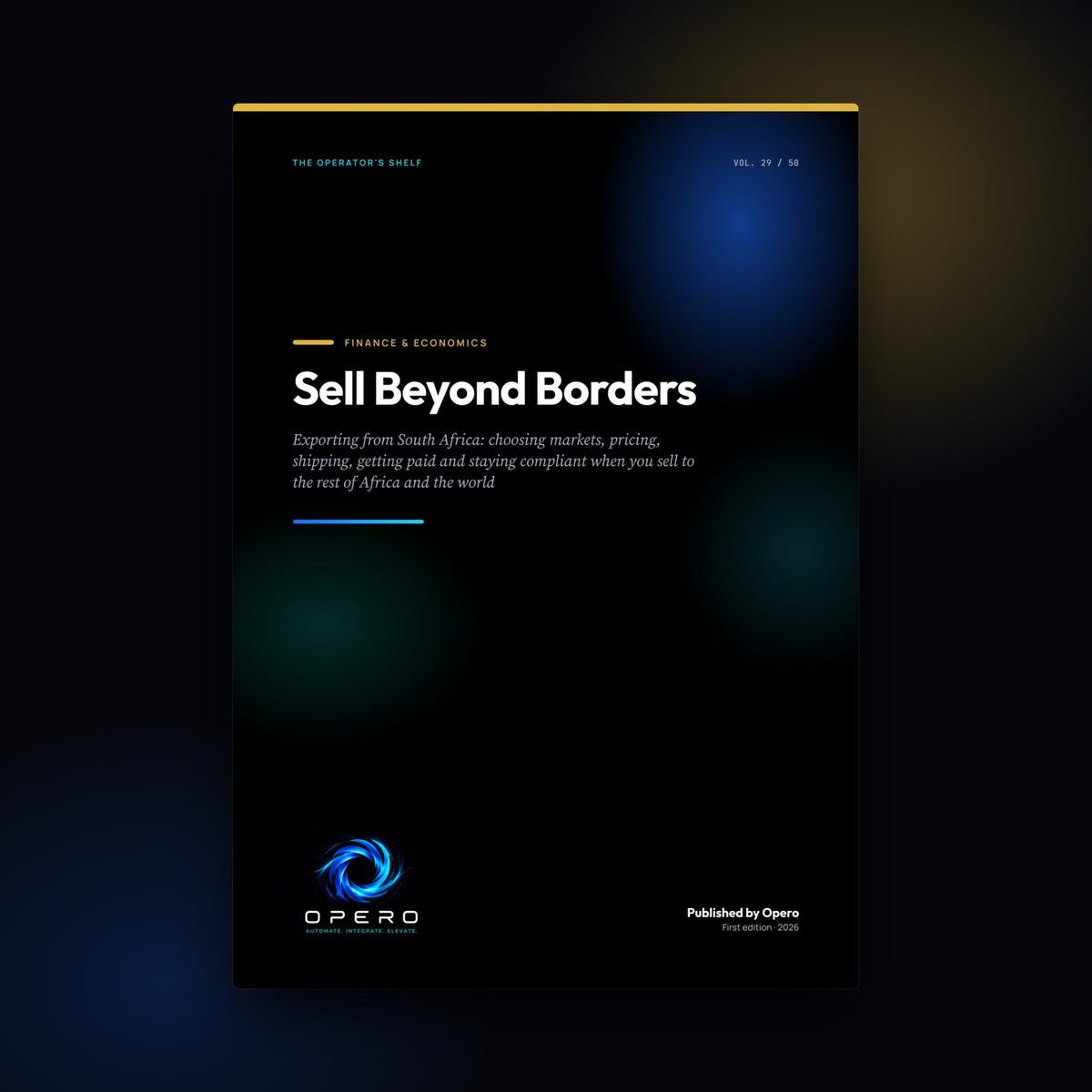 Sell Beyond Borders by Opero