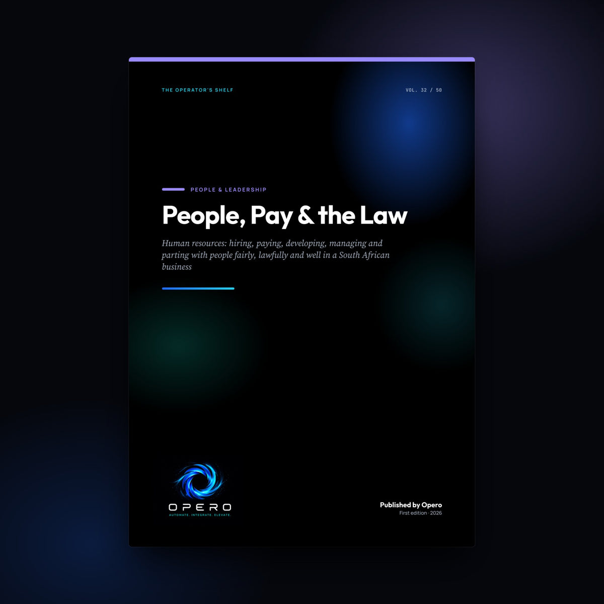 People, Pay & the Law by Opero