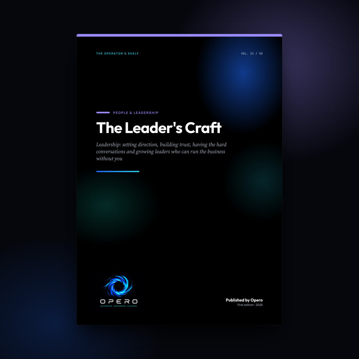 The Leader's Craft by Opero